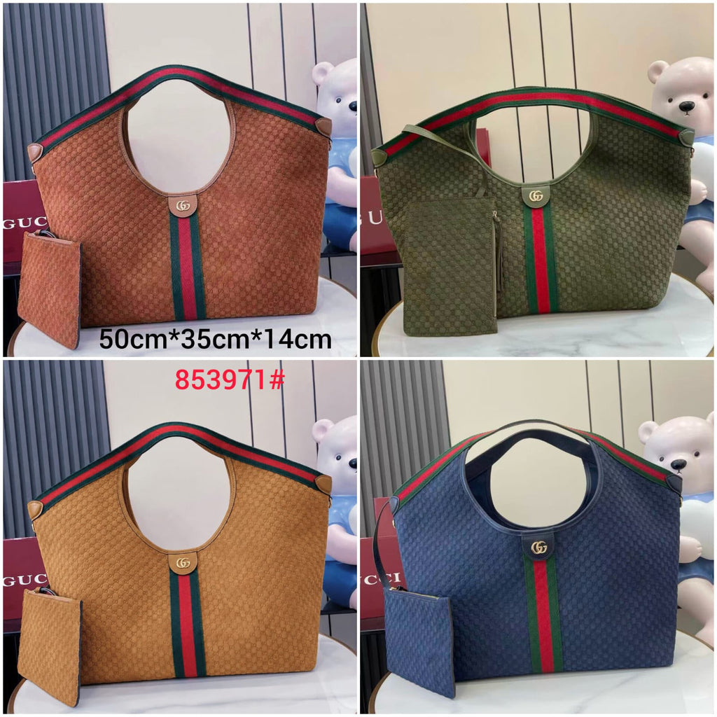 GUCCI Hobo Shoulder Bag — 50 cm | 4 Colors | Includes Pouch without Box A+