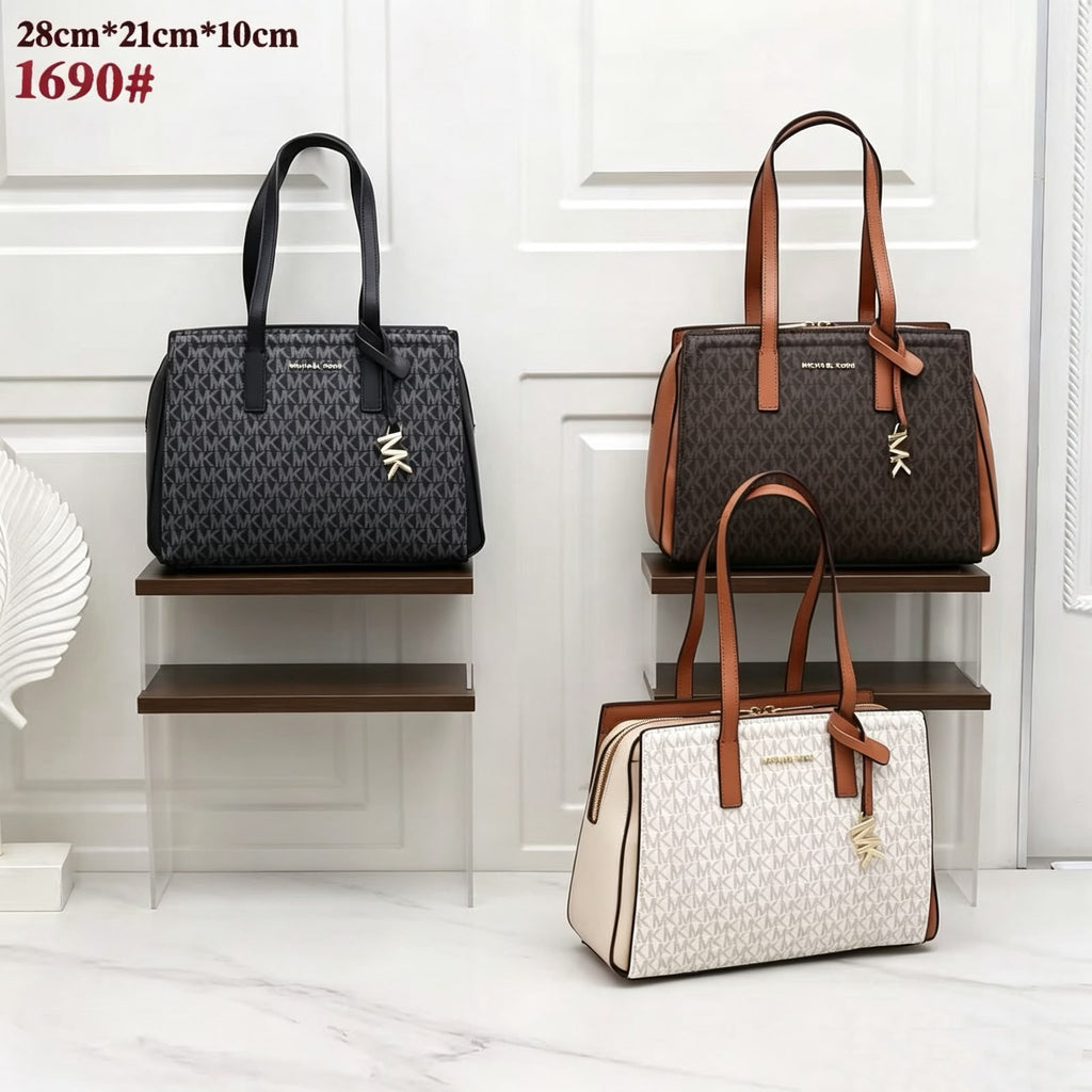 MICHAEL KORS Signature Tote — 28 cm | 3 Colors Without Box