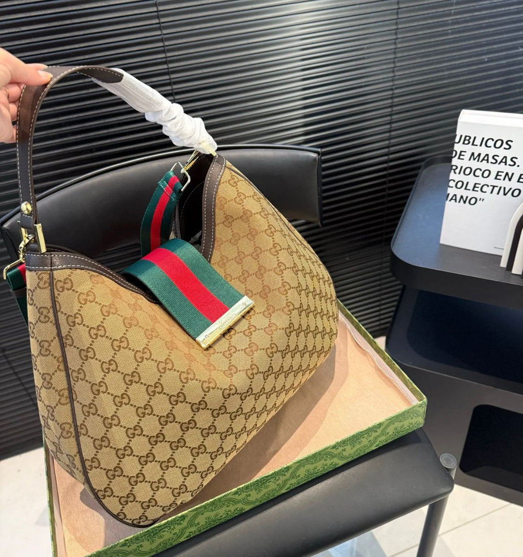 GUCCI Hobo Shoulder Bag — 38 cm | 2 Colors Without Box A+