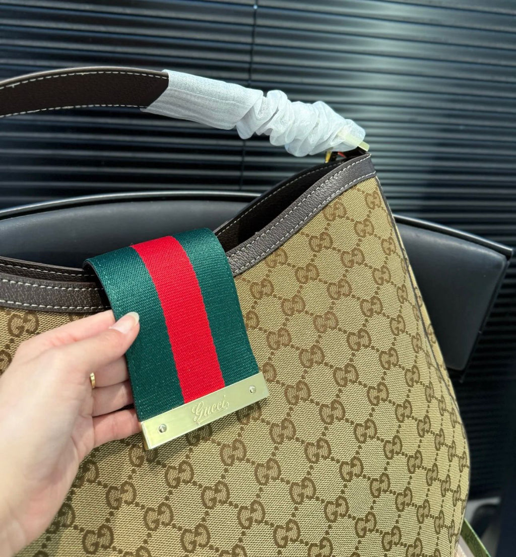 GUCCI Hobo Shoulder Bag — 38 cm | 2 Colors Without Box A+