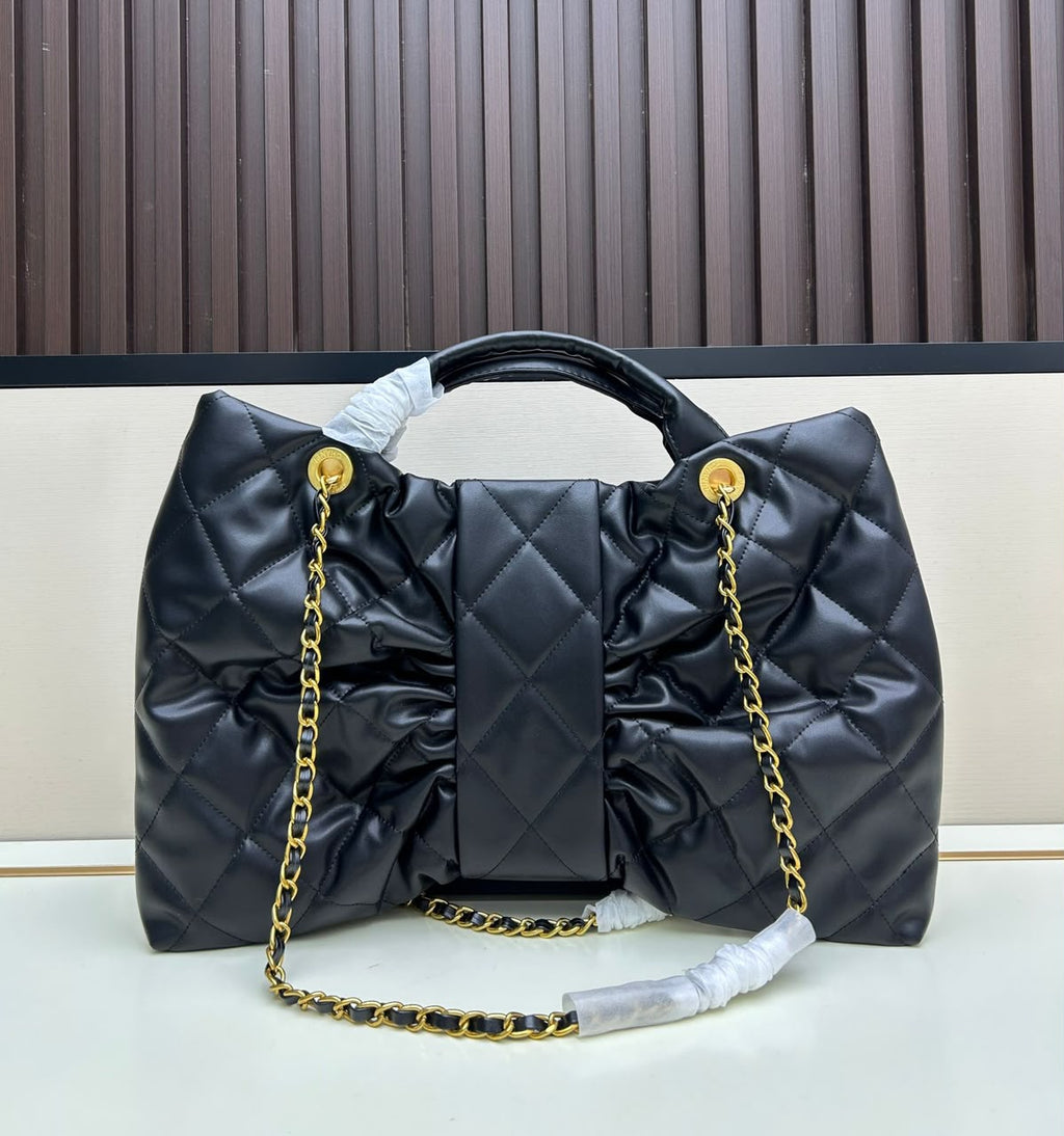 CHANEL Puffy Quilted Shoulder Bag — 40 cm | 5 Colors without Box A+