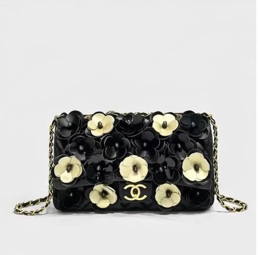CHANEL Camellia Flower Flap Bag — 26 cm | 5 Colors With Box A+