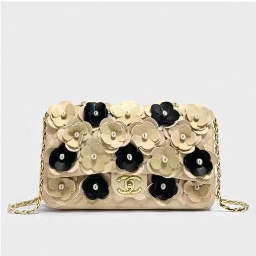 CHANEL Camellia Flower Flap Bag — 26 cm | 5 Colors With Box A+
