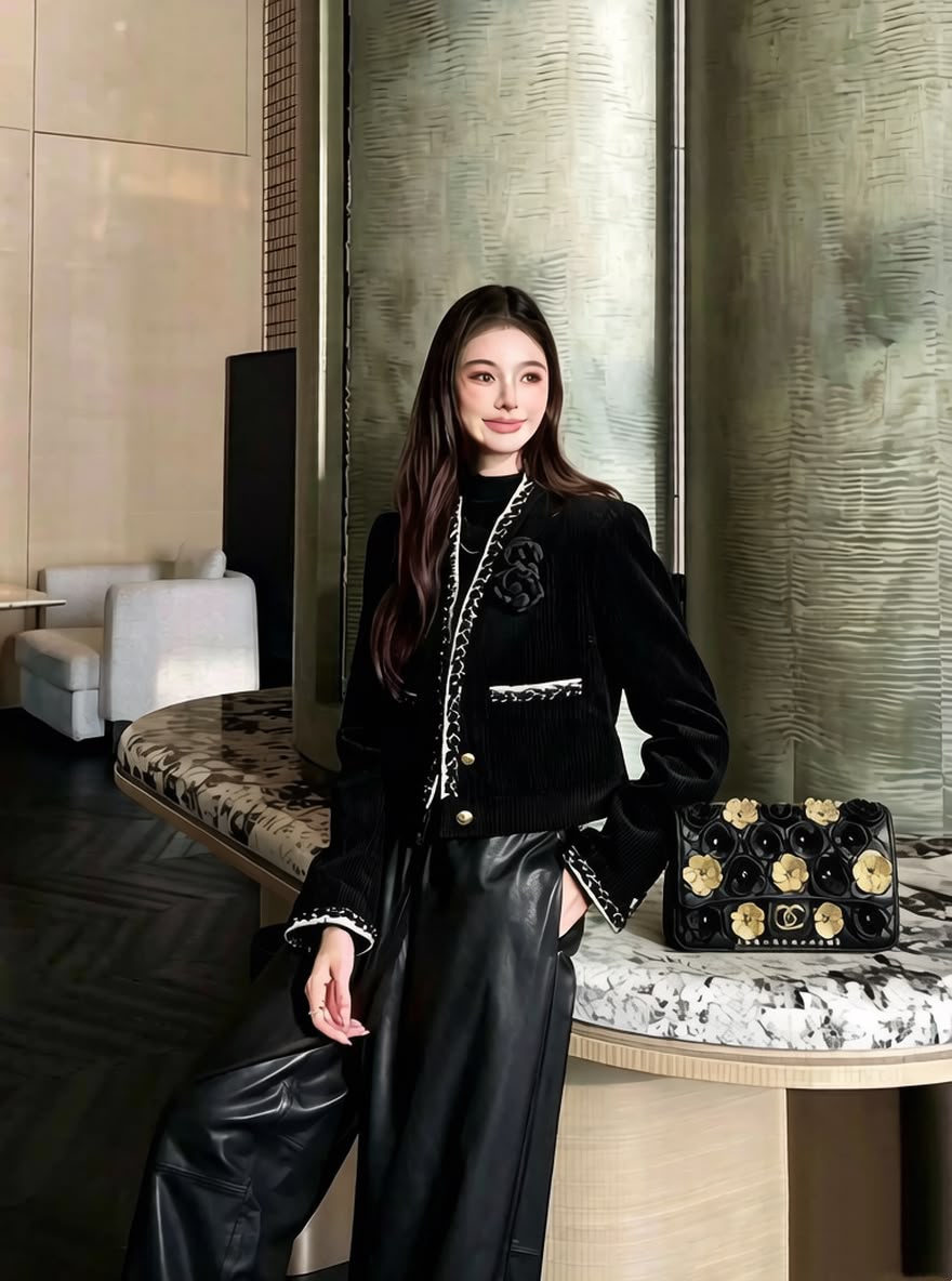 CHANEL Camellia Flower Flap Bag — 26 cm | 5 Colors With Box A+