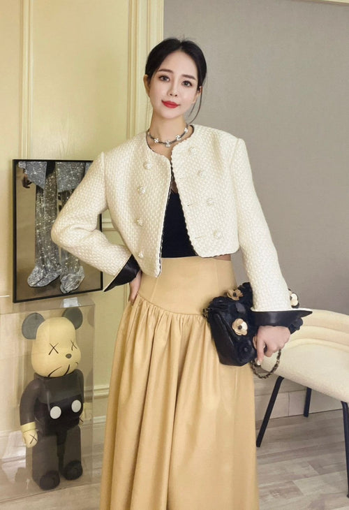 CHANEL Camellia Flower Bag 26 cm With Box A+