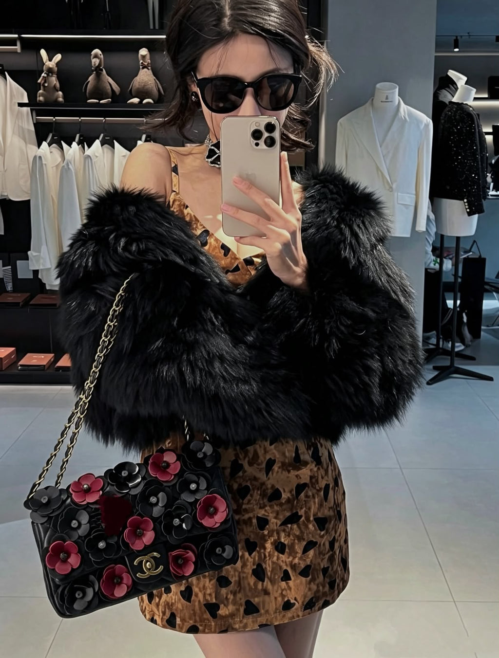 CHANEL Camellia Flower Flap Bag — 26 cm | 5 Colors With Box A+