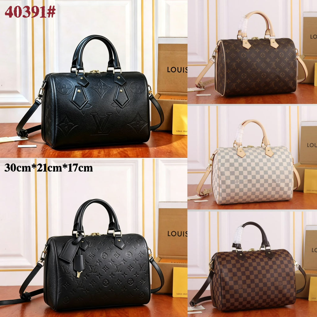 LOUIS VUITTON Boston Bag — 30 cm | 5 Colors with Box