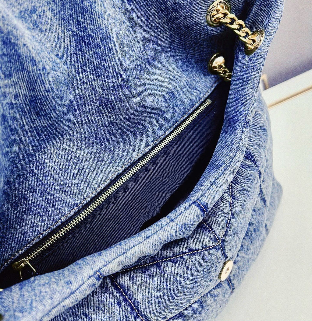 YSL Puffer Quilted Flap Bag — 35 cm | 2 Colors Without Box A+