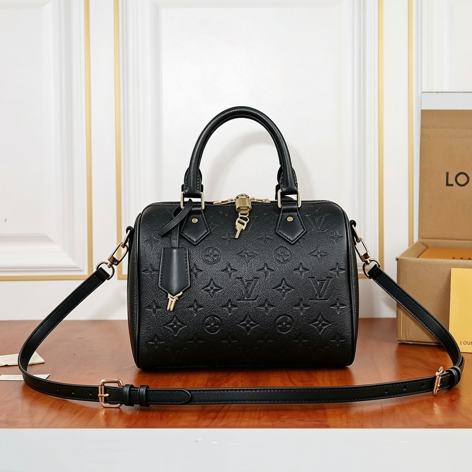LOUIS VUITTON Boston Bag — 25 cm | 5 Colors With Box