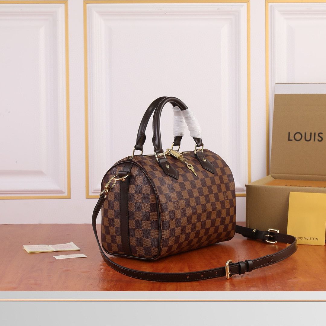 LOUIS VUITTON Boston Bag — 25 cm | 5 Colors With Box