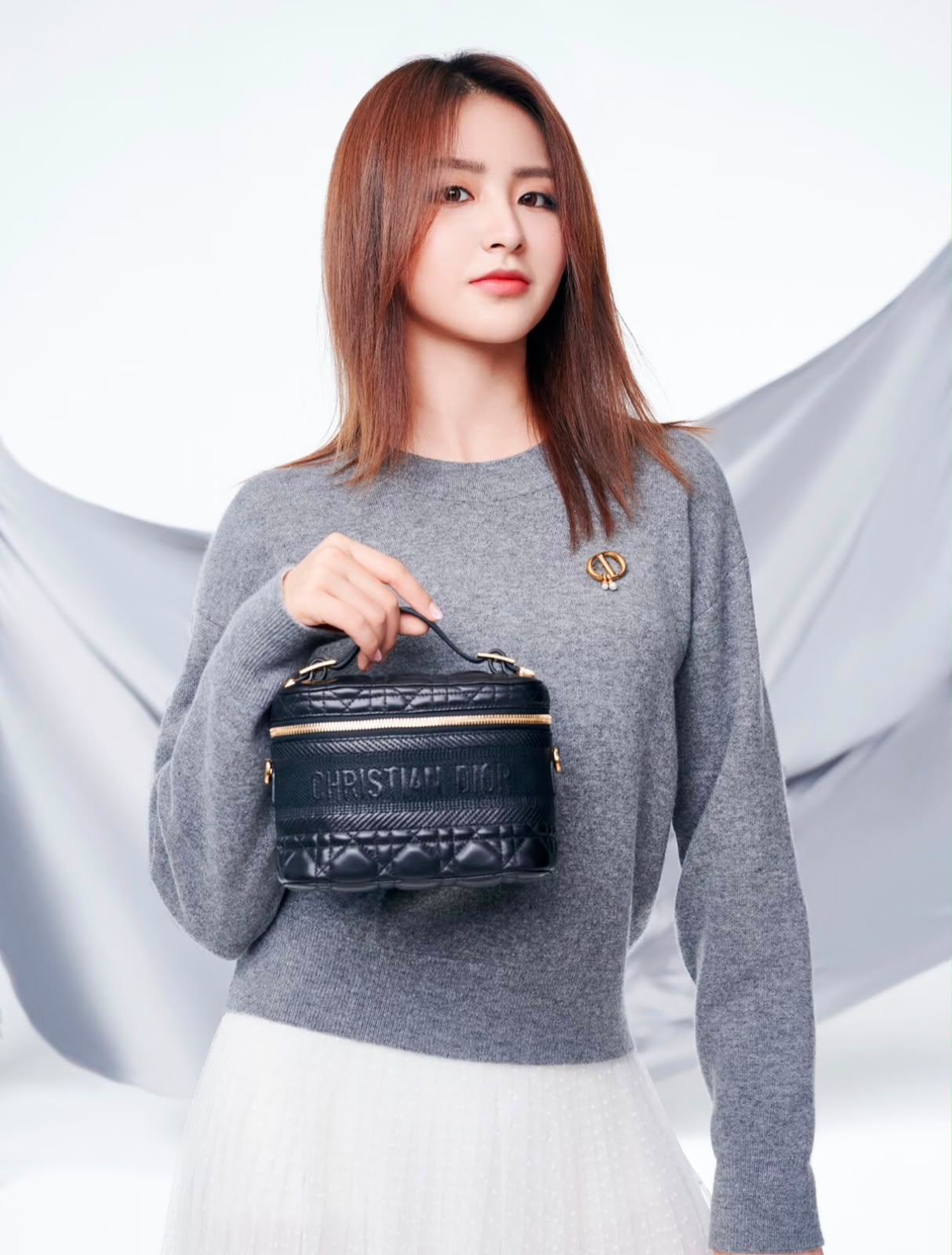 DIOR Crossbody Bag — 18 cm | 2 Colors With Box