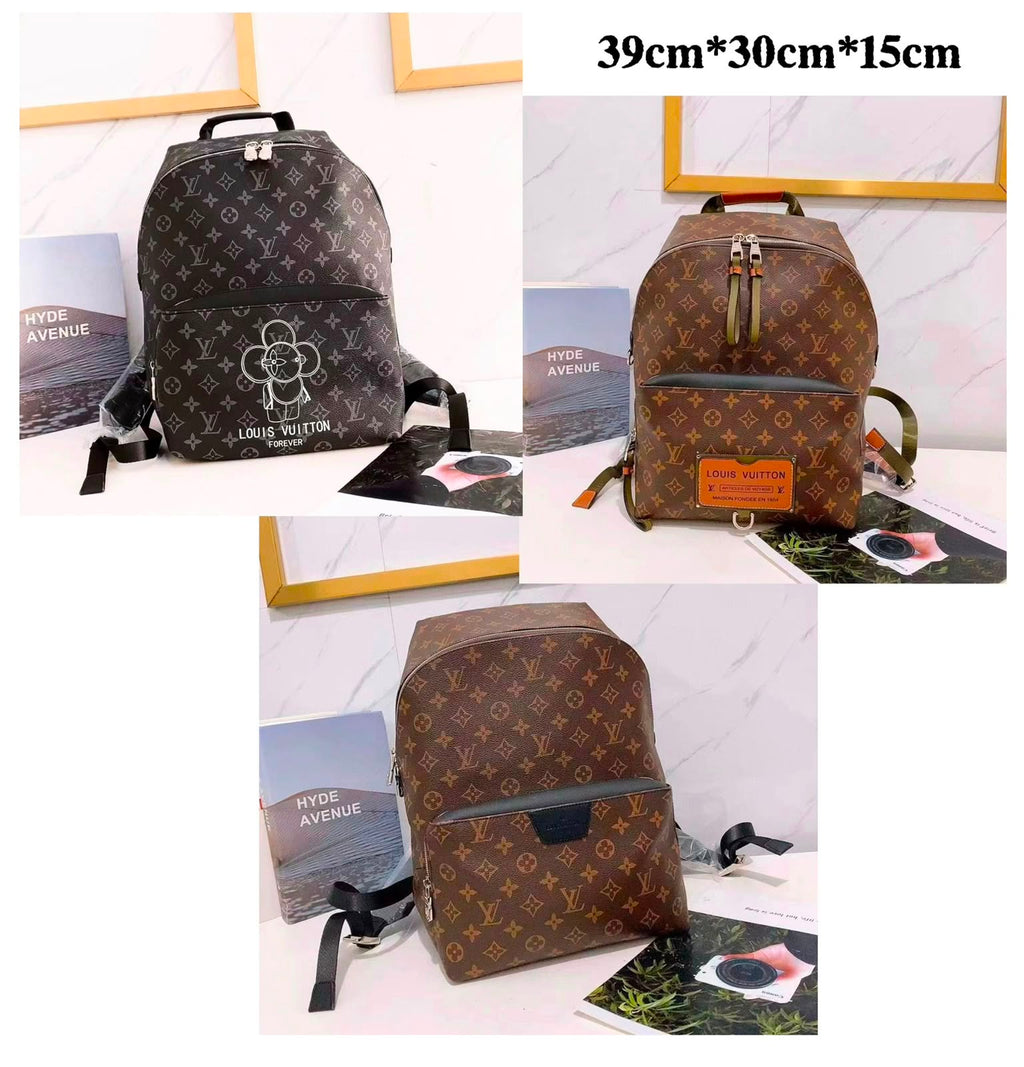 LOUIS VUITTON Backpack — 39 cm | 3 Colors | Without Box| A+