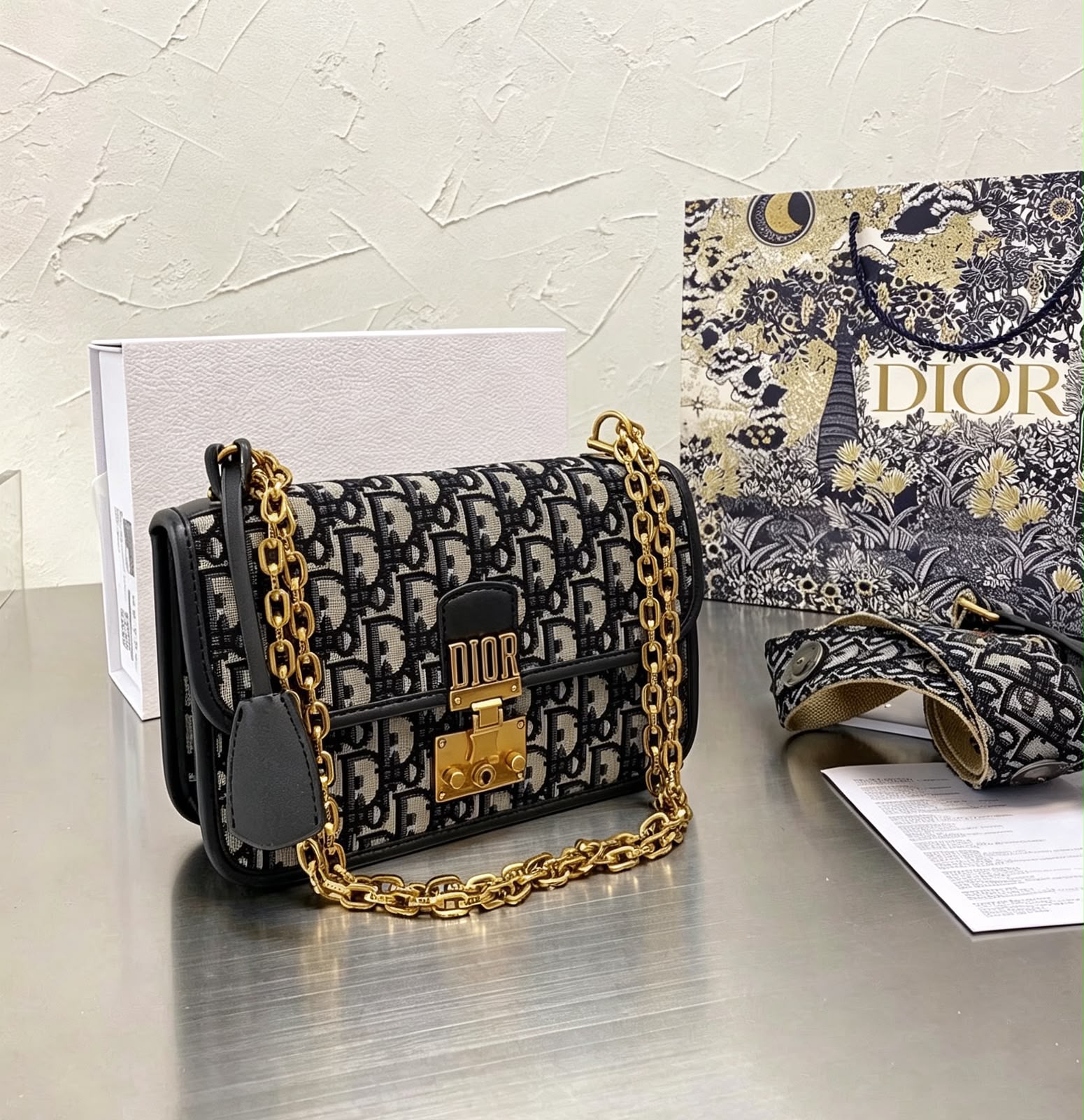 DIOR Chain Flap Bag | With Box | Master