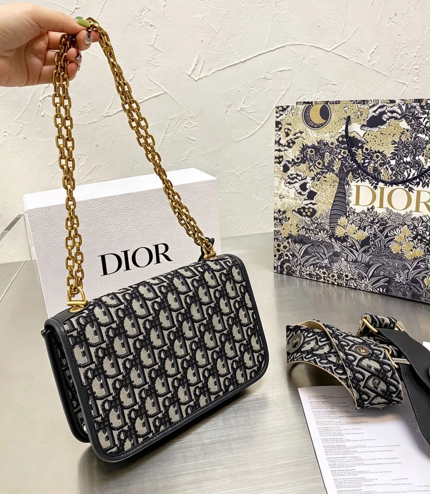 DIOR Chain Flap Bag | With Box | Master
