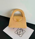 CHANEL MINI Woven Bag 20 cm With Box