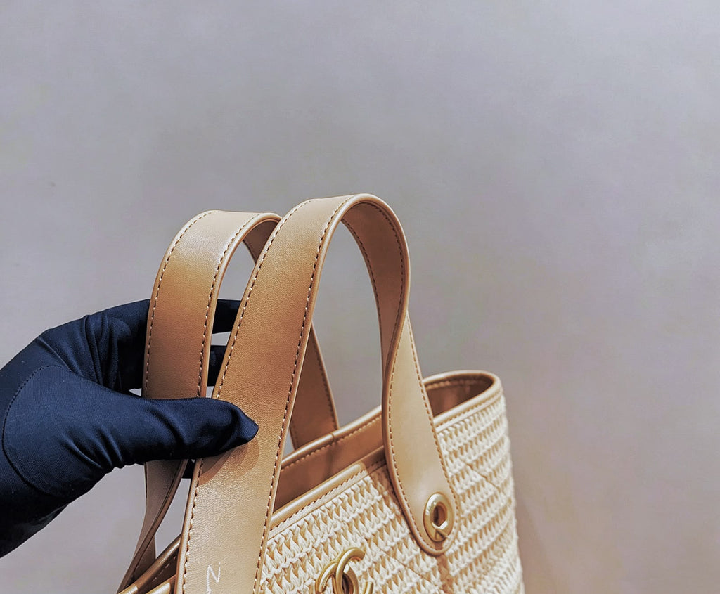 CHANEL Woven Beach Style Tote — 45 cm | A+ Without Box