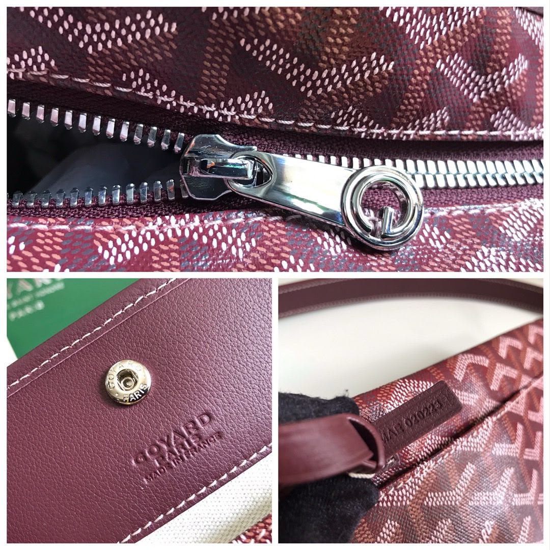 GOYARD Chevron Print Hobo Bag — 33 cm | 11 Colors Without Box