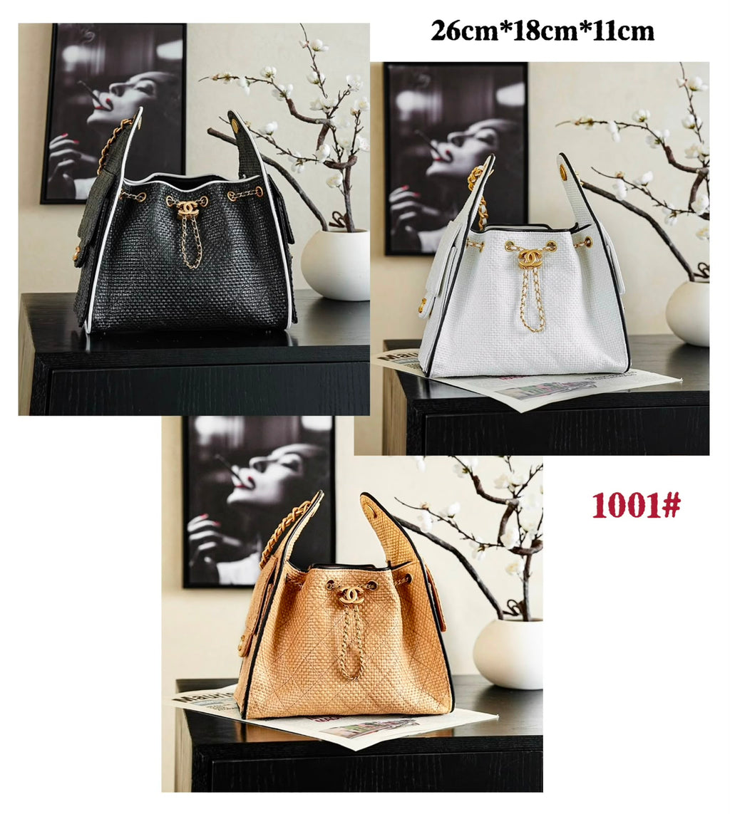CHANEL Drawstring Bag — 26 cm Without Box