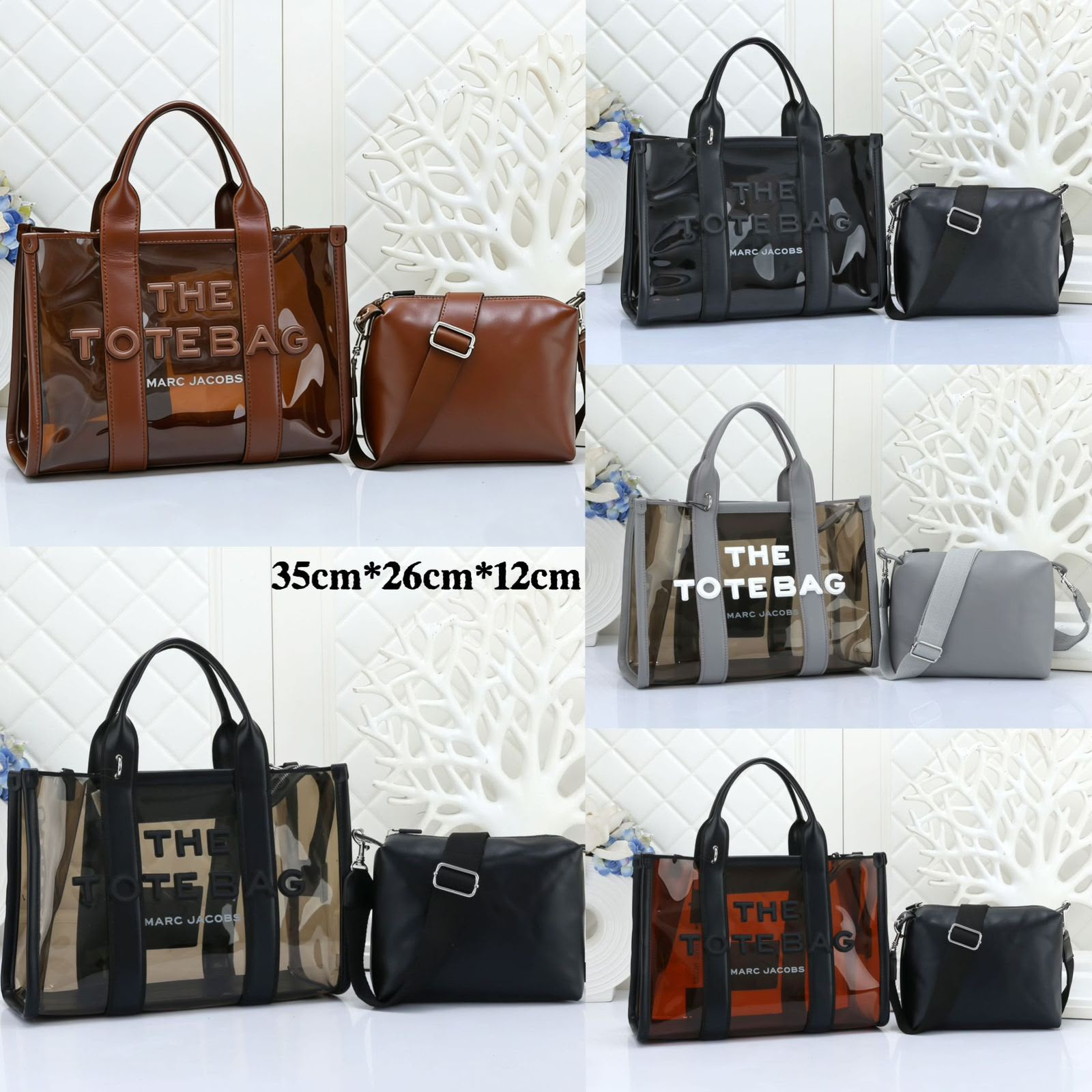 حقيبة MARC JACOBS "The Tote Bag" مقاس 35 سم بدون علبة