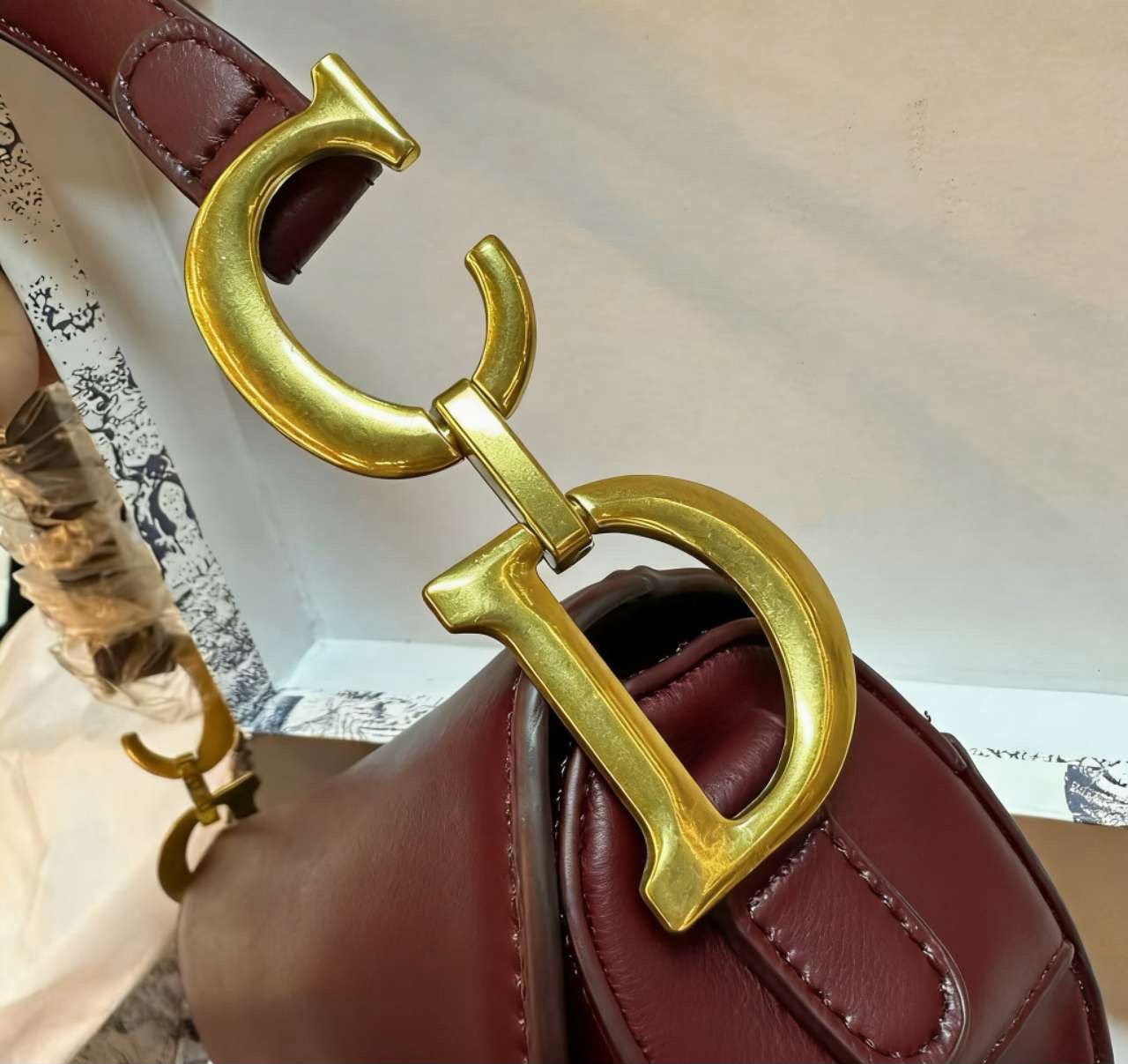 DIOR Saddle Bag — 24 cm | With Box