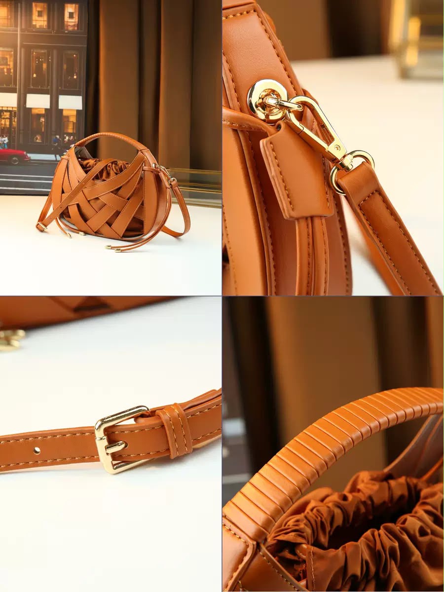 Botegga Woven Cage Bag 28 cm With Box
