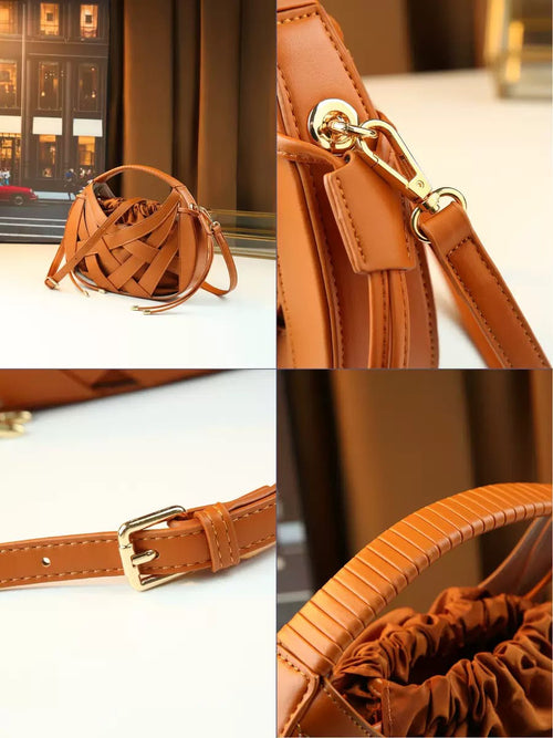 Botegga Woven Cage Bag 28 cm With Box