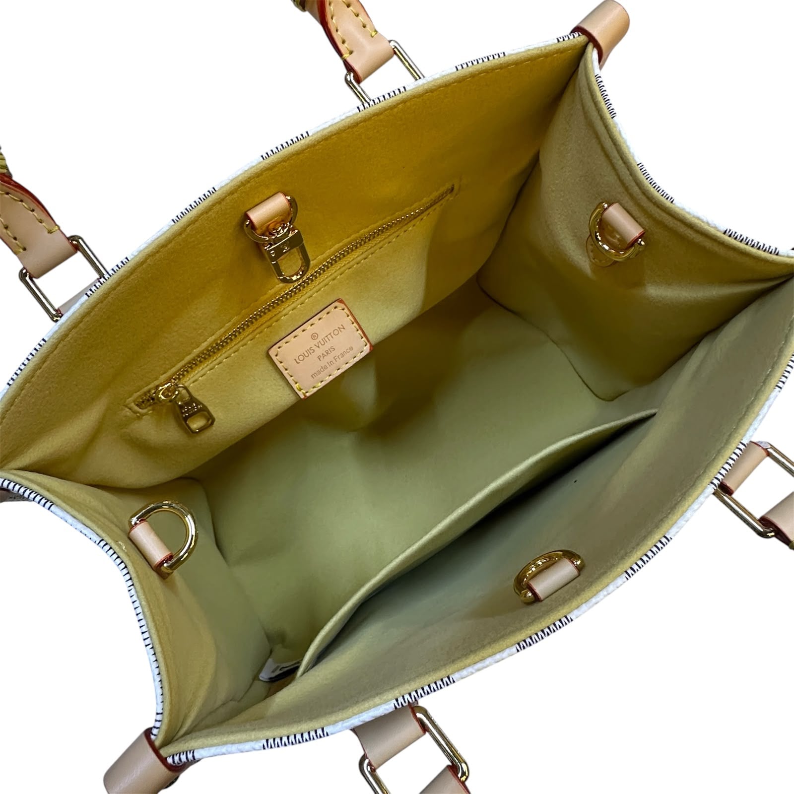 LV حقيبة توت كاروهات 25 سم بدون صندوق ماستر