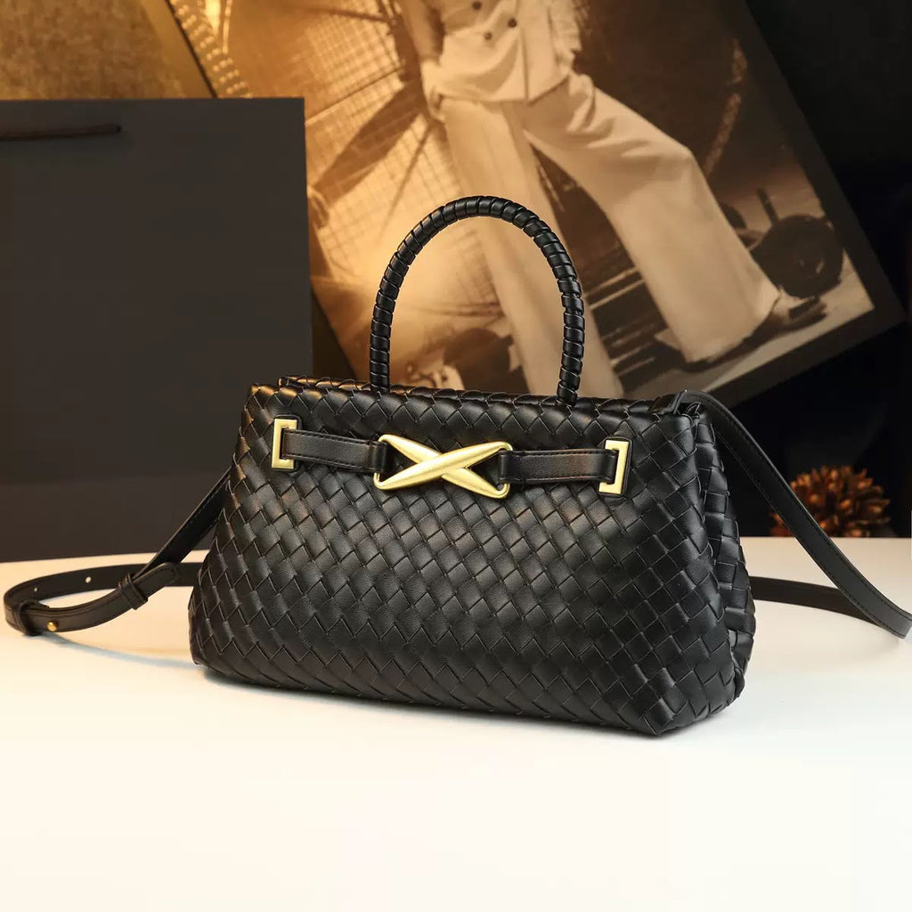 BOTTEGA Woven Bag  30 cm 5 Colors With Box