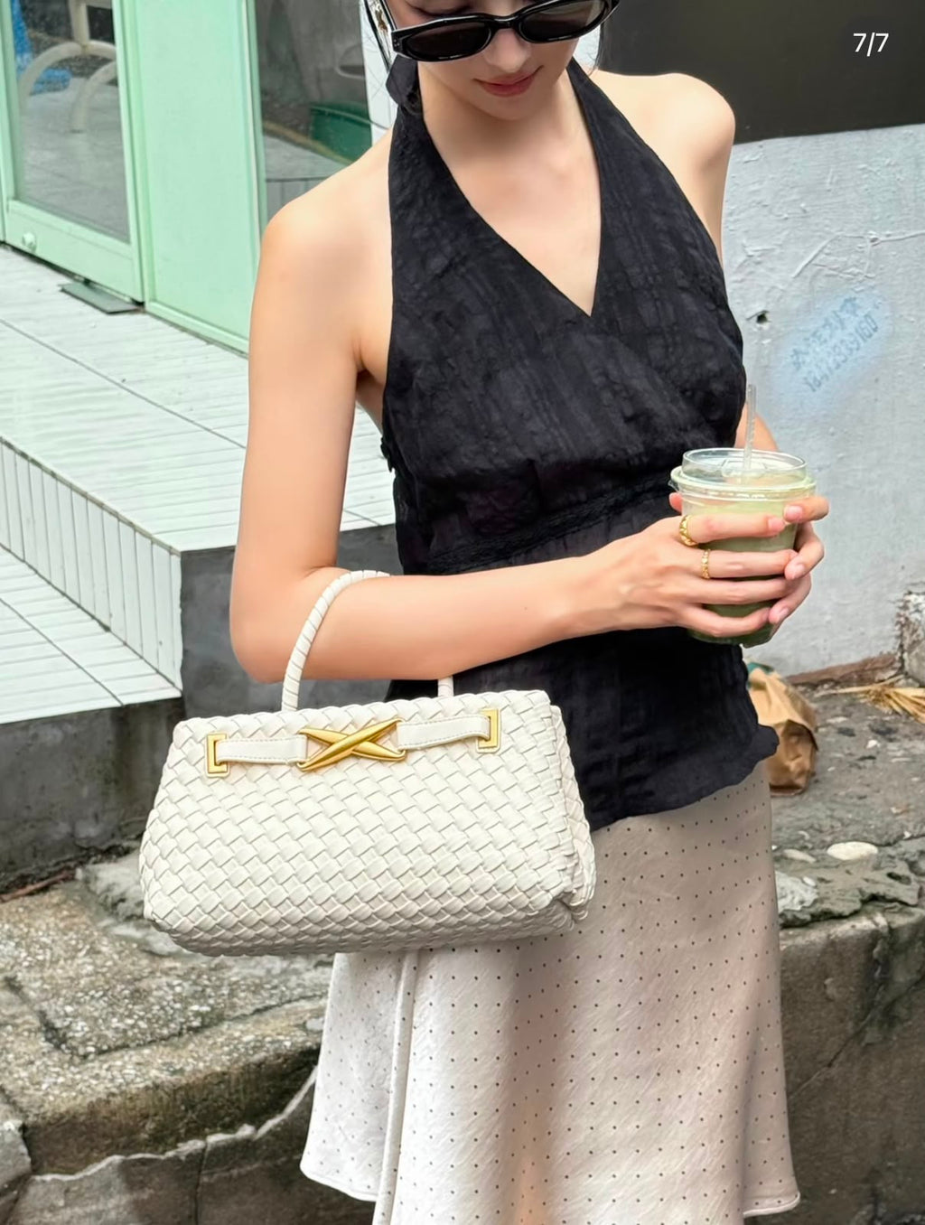 BOTTEGA Woven Bag  30 cm 5 Colors With Box