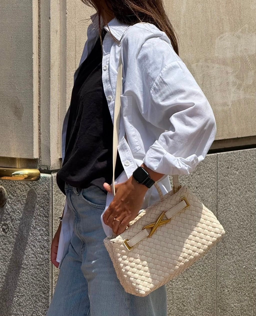 BOTTEGA Woven Bag  30 cm 5 Colors With Box