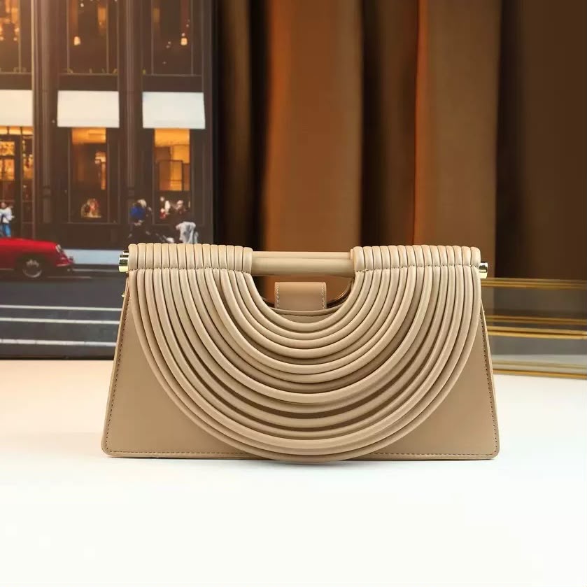 BOTTEGA Draped Arch Bag 32 cm with Box