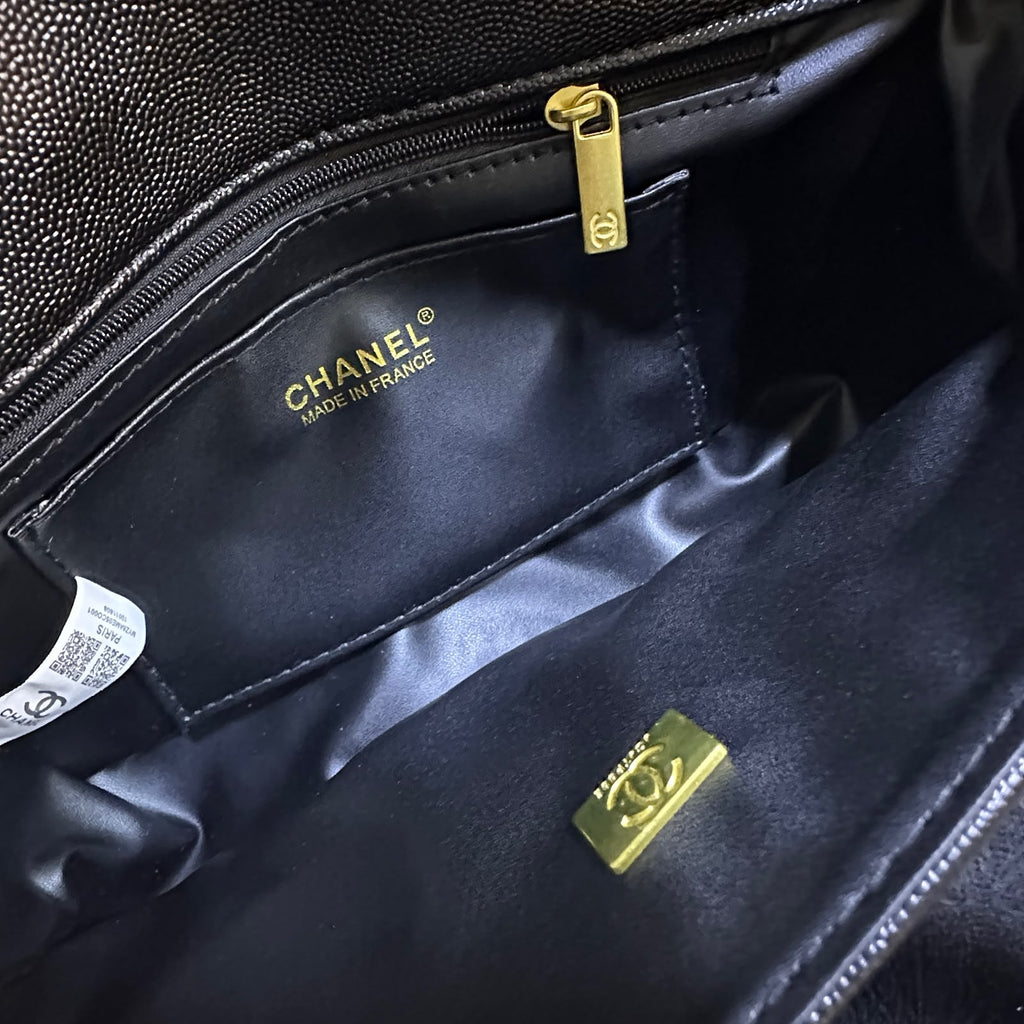 CHANEL Double-Strap Flap Bag 22 cm With Box