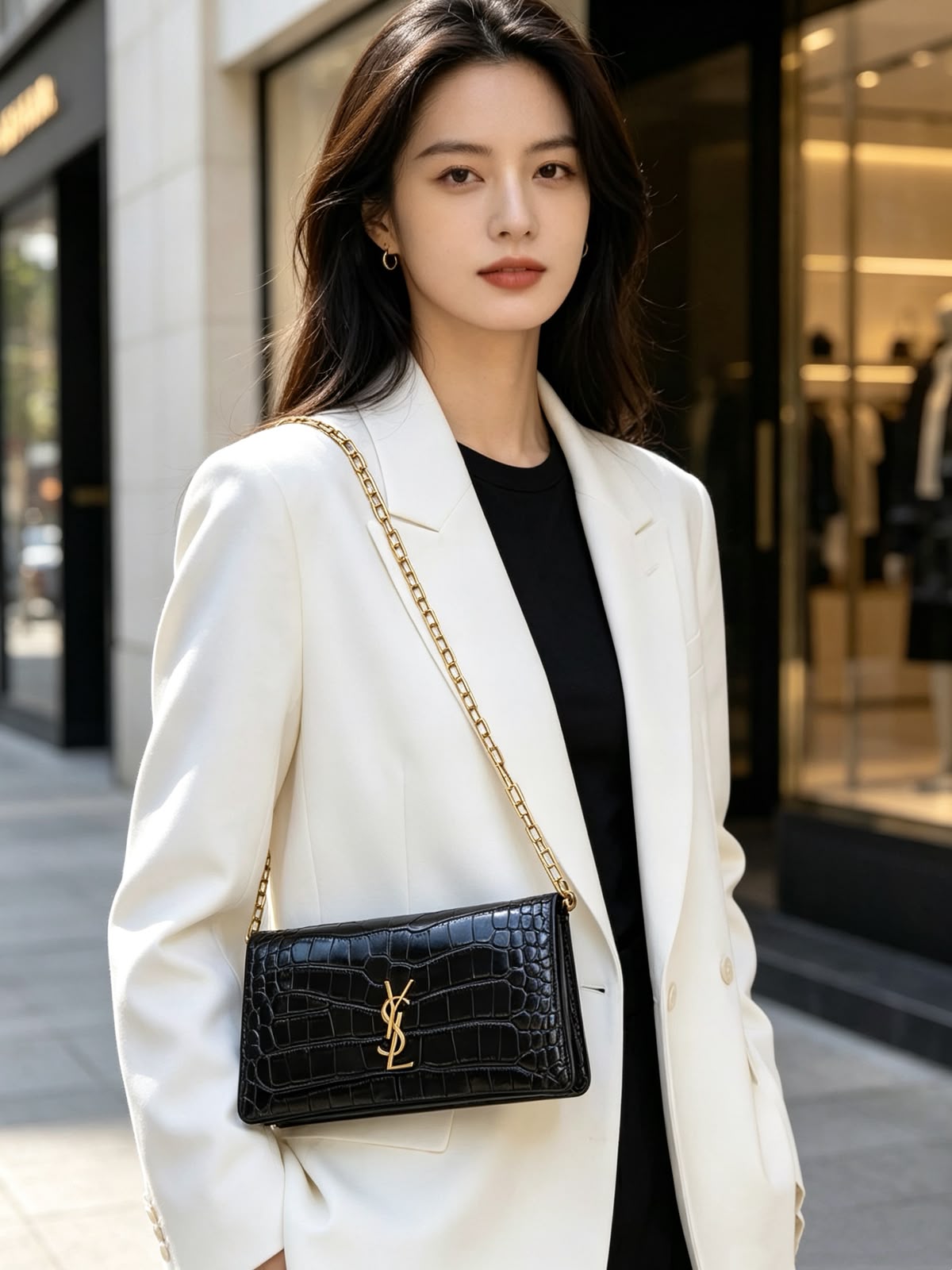 محفظة YSL كونتيننتال 22 سم ماستر