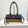 CHANEL Quilted Panel Shoulder Bag 33 cm Master