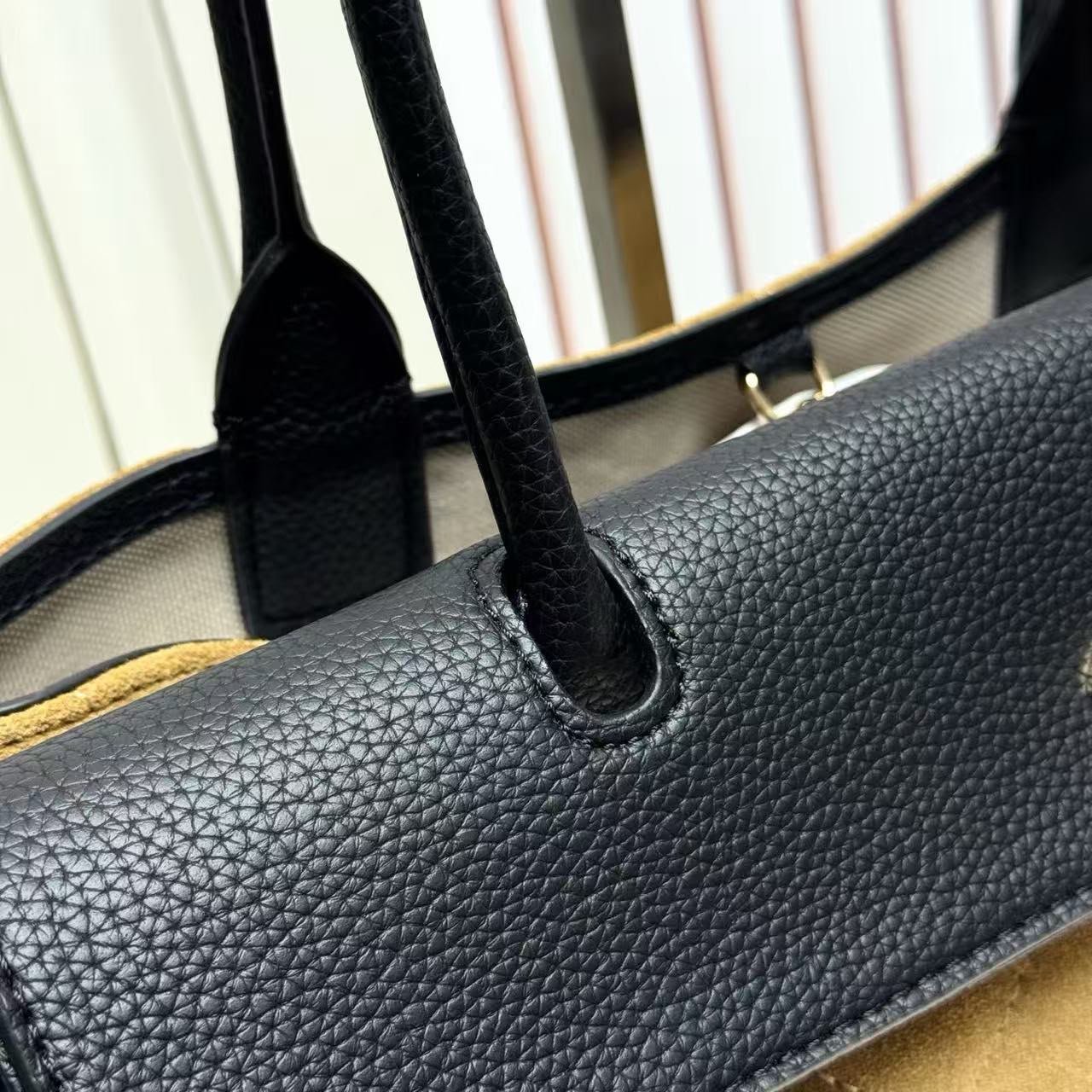 CHANEL Quilted Panel Shoulder Bag 33 cm Master