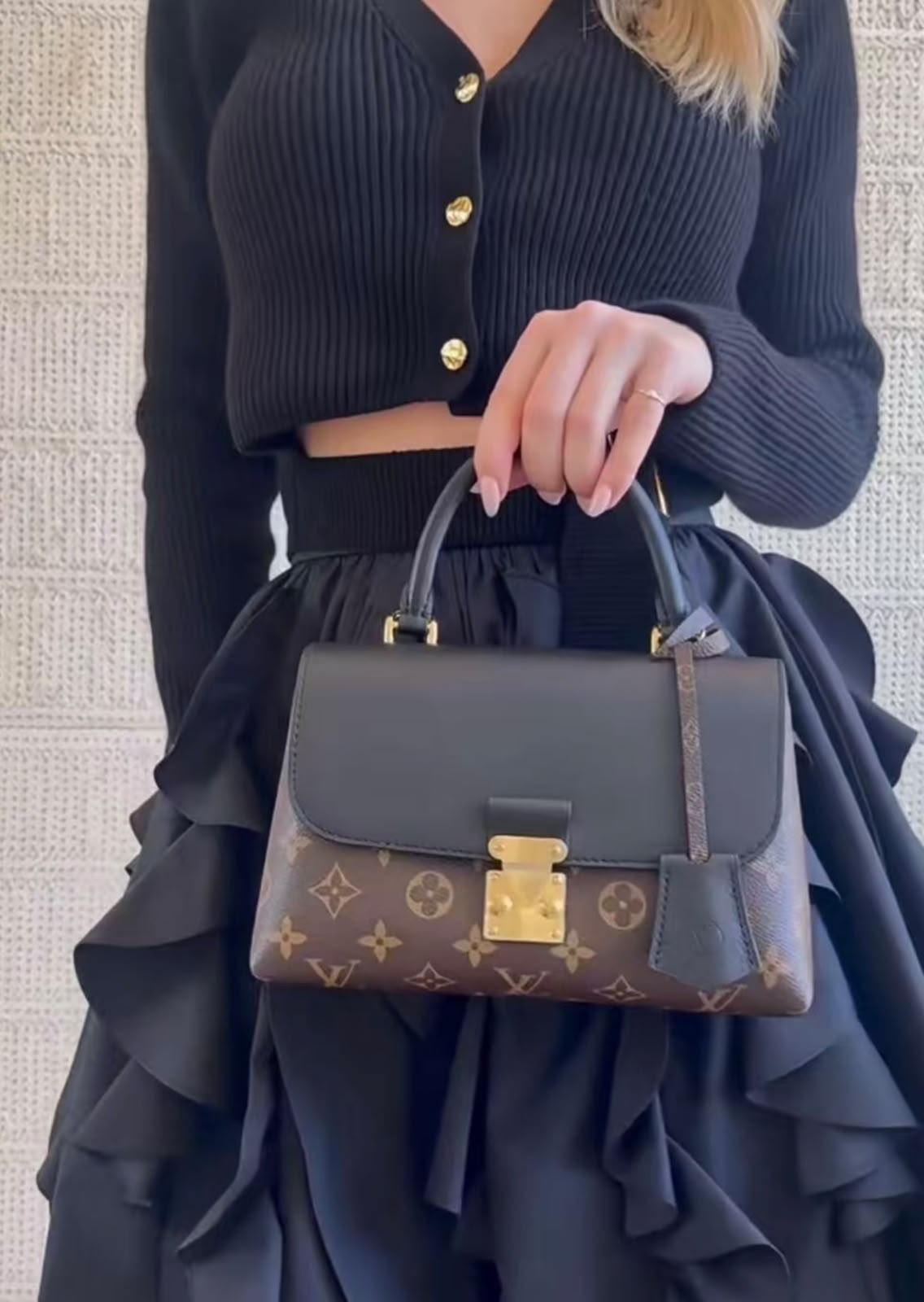 LV Flap Bag 24 cm