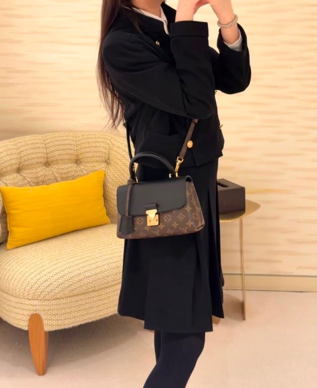 LV Flap Bag 24 cm