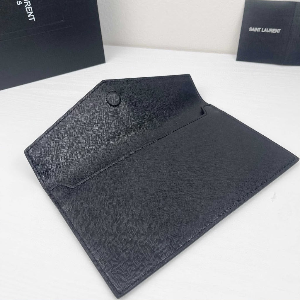 YSL Envelope Clutch Pouch 28 cm A+