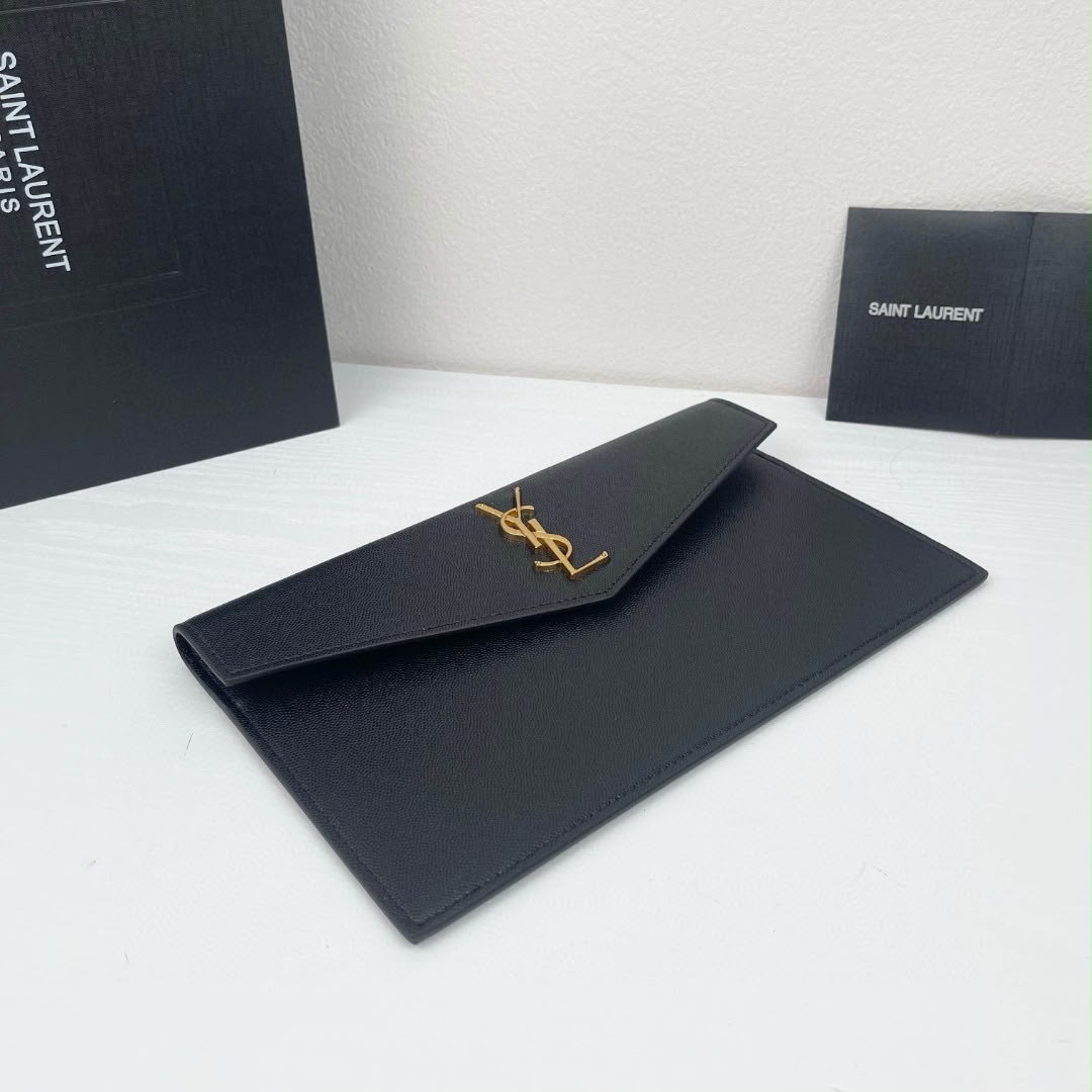 YSL Envelope Clutch Pouch 28 cm A+