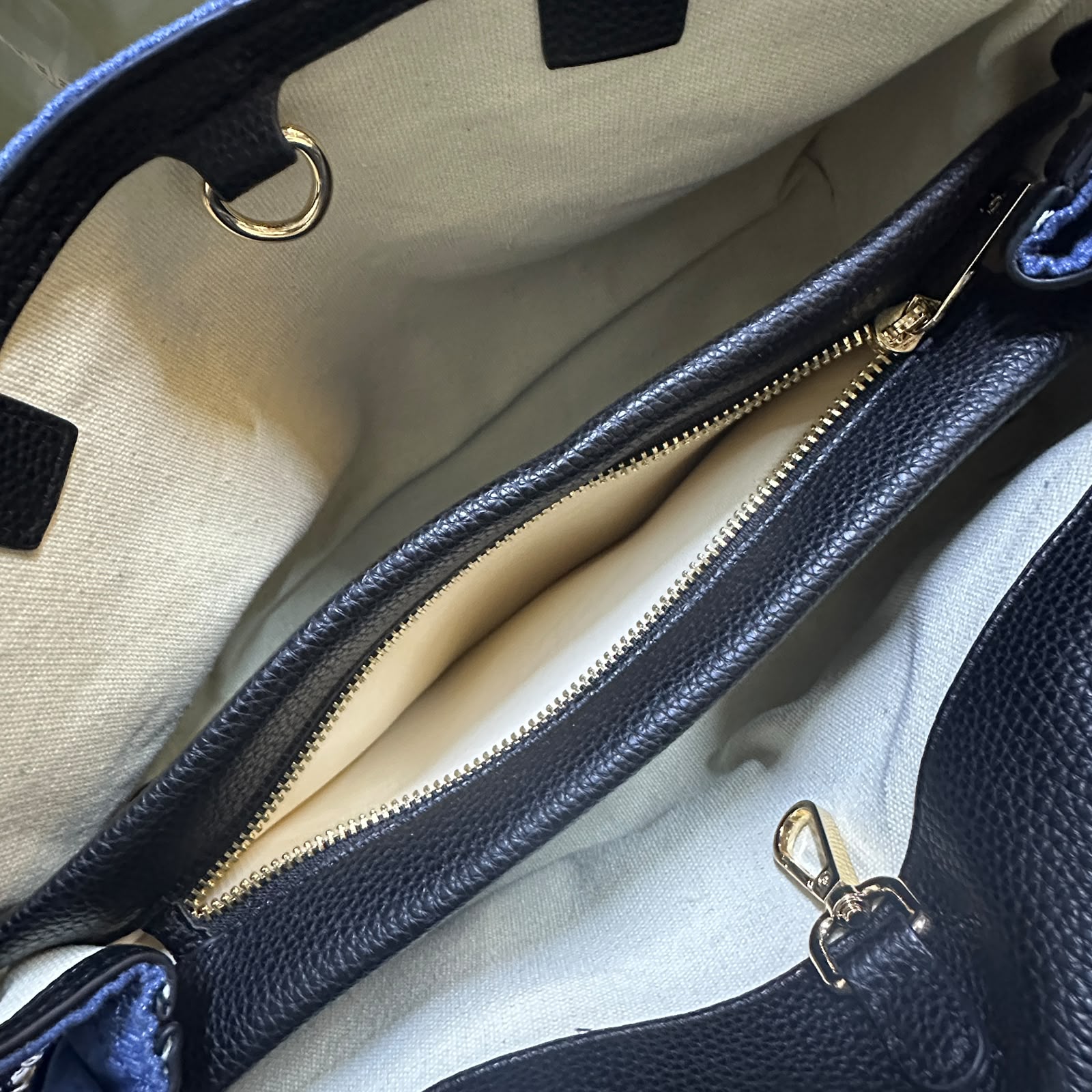 CHANEL Two-Tone Flap Bag 32 cm A+