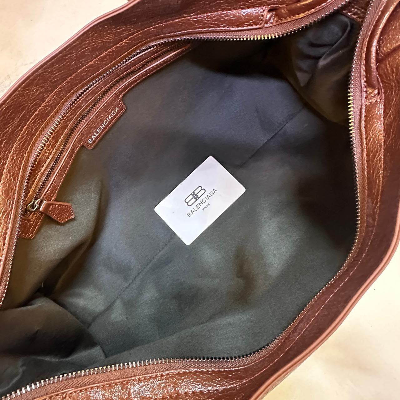 BALENCIAGA Studded Tote Bag 38 cm A+