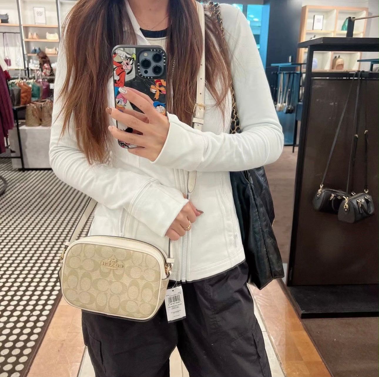 Coach Signature Crossbody Bag 20cm