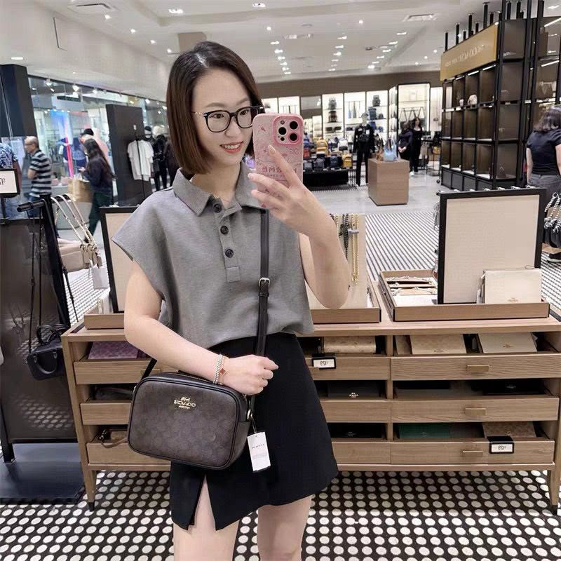 Coach Signature Crossbody Bag 20cm