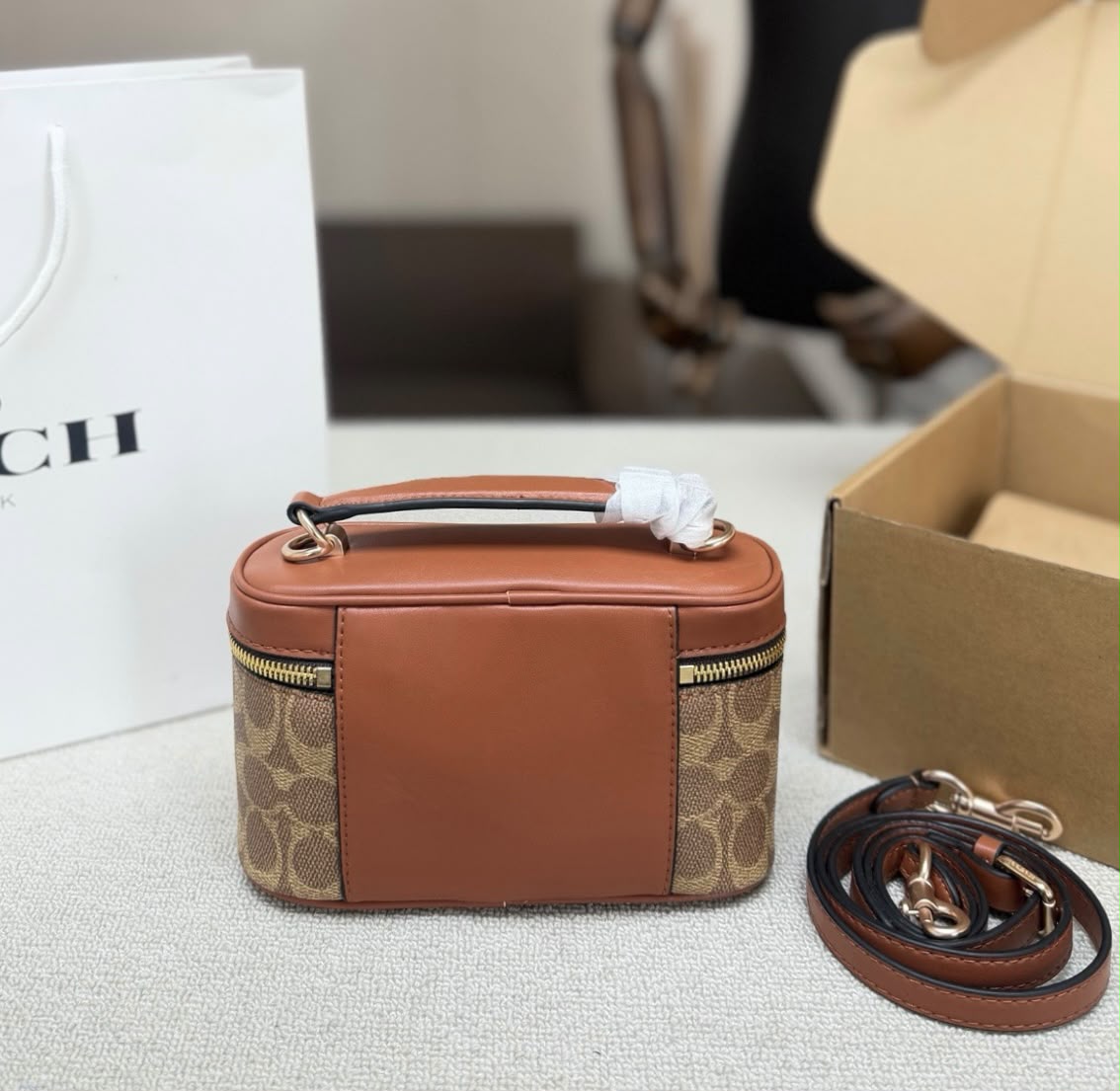 COACH Vanity Crossbody Bag 19cm