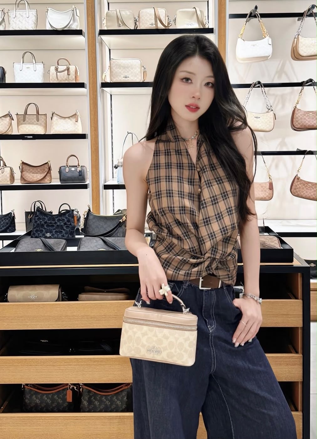 COACH Vanity Crossbody Bag 19cm