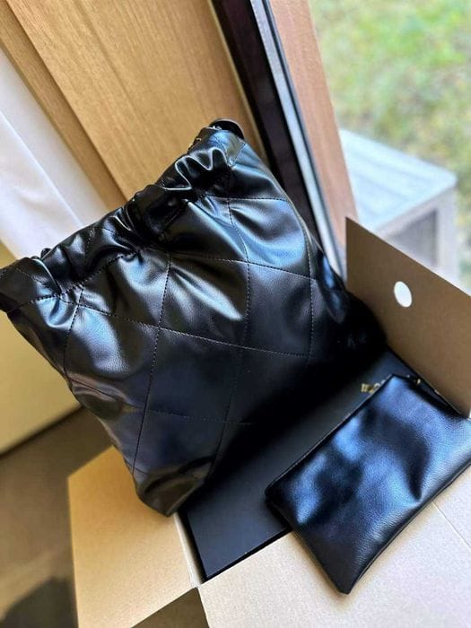YSL Quilted Puffer Hobo Shoulder Bag 33cm