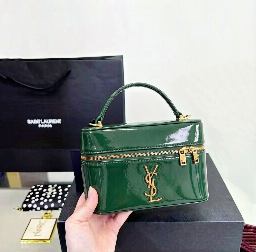 YSL Vanity Top Handle Bag 19cm