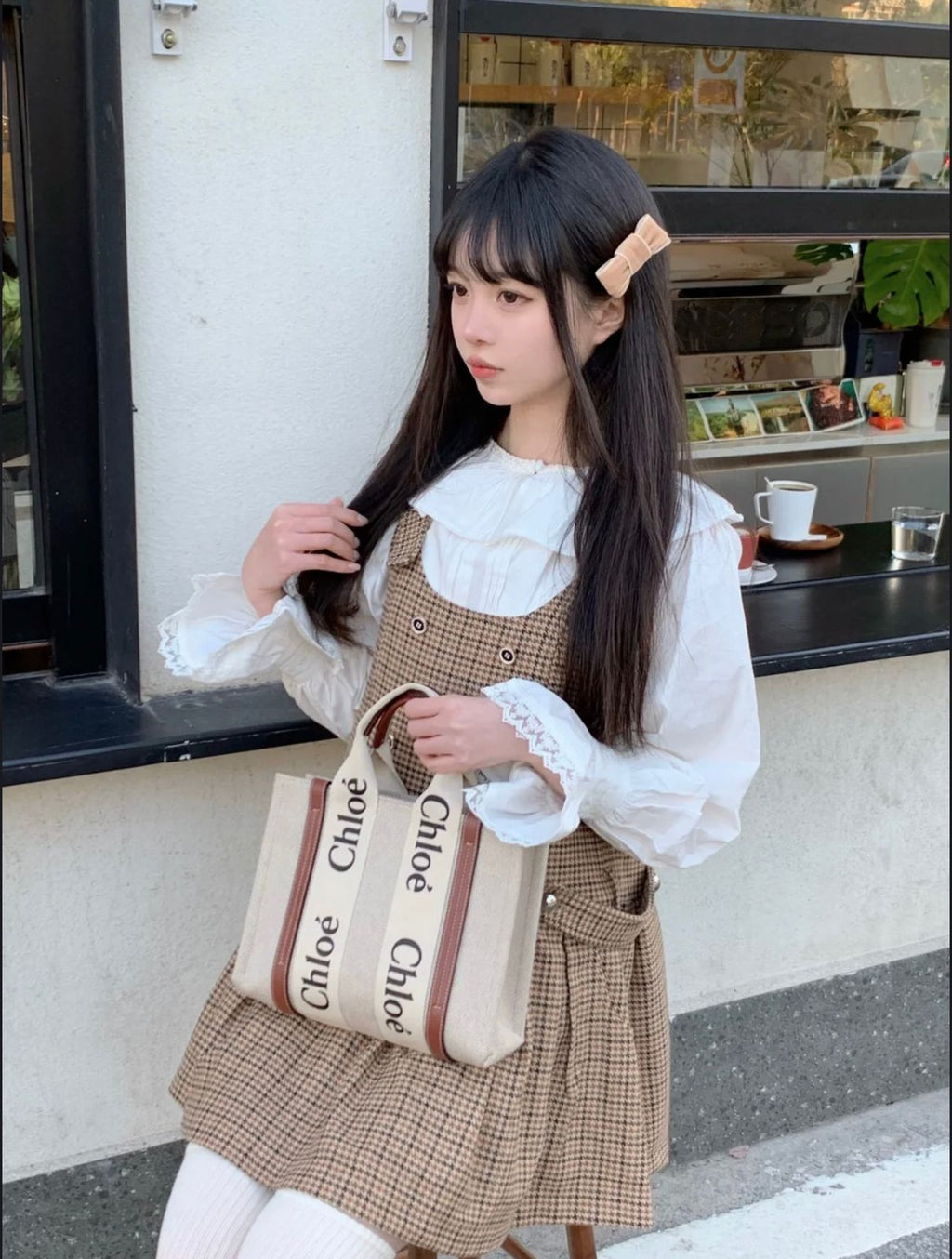 CHLOÉ Canvas Tote Bag 3 Sizes