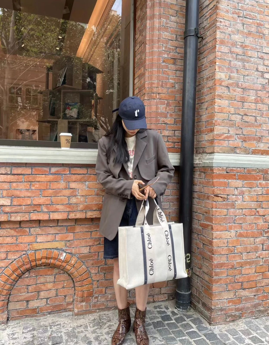 CHLOÉ Canvas Tote Bag 3 Sizes
