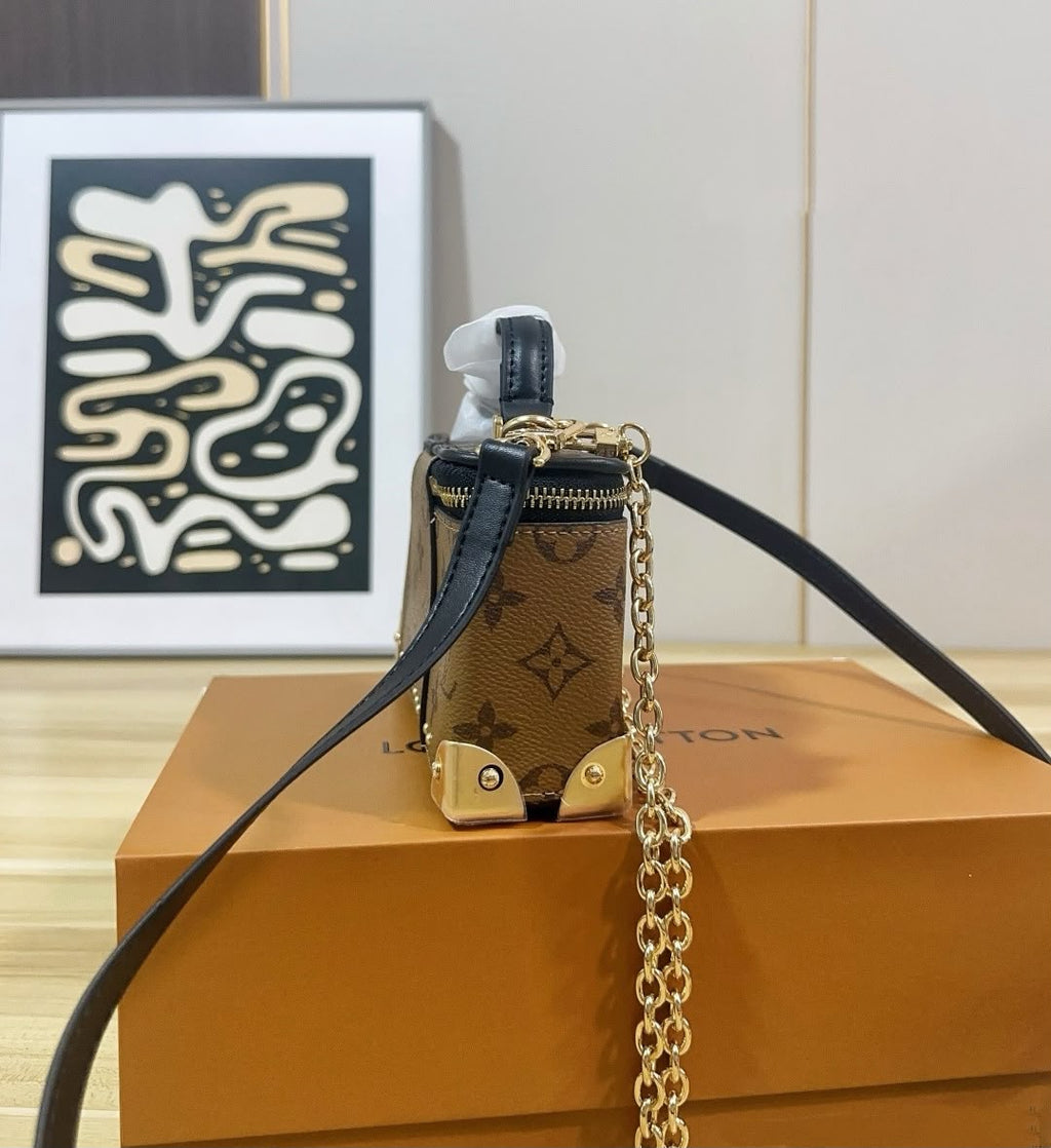 LV Vanity Trunk Bag 20cm A+